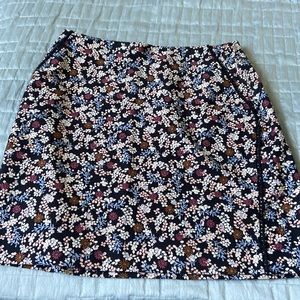 Floral Loft mini skirt size 4